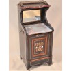 Wiktoriańska szafka węglarka palisander - Anglia 1890r po renowacji 