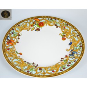 P&oacute;łmisek Versace/ Rosenthal kolekcja Ogr&oacute;d Motyli 40,5/ 30cm XXw