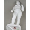 Akt posąg nagiej kobiety Hollohaza Wegry lata 60te Wys.28 cm