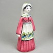 Ceramiczna dziewczyna w greckim stroju ludowym sygnowana 20cm