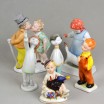 Chłopiec z akordeonem Royal Dux Bohemia wys17,5cm