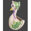 Vintage Ceramiczna gęś kaczka osłonka 28/20cm połowa XXw