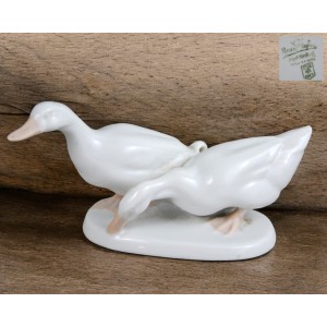 Gęsi Karla Himmelstossa Rosenthal Selb 1914/15r unikat