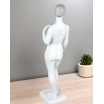 Akt posąg nagiej kobiety Hollohaza Wegry lata 60te Wys.28 cm