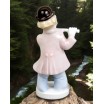  Figurka muzykant z fletem Turyngia stara porcelana