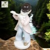  Figurka muzykant z fletem Turyngia stara porcelana