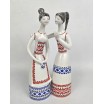 Plotkarki Hollohaza design Węgry lata 60te wys.24,5cm taniej