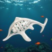 Delfin art deco Hollohaza design lata 60te unikalny pikasiak