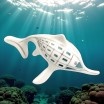 Delfin art deco Hollohaza design lata 60te unikalny pikasiak