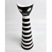 New Look Wazonik kot czarno białe paski J.T&ouml;r&ouml;k  Zsolnay lata 60-te 