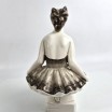 Balerina figurka w stylu Art Deco Ol&aacute;h S&aacute;ndor porcelana Węgry 1958r 26/27cm.