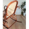  Fotel gięty bujak Thonet ok.1900r. po renowacji drewna