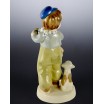 Chłopiec z akordeonem Royal Dux Bohemia wys17,5cm
