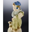 Chłopiec z akordeonem Royal Dux Bohemia wys17,5cm