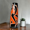 Wazon art deco &ldquo;Dance&rdquo; Zsolnay T&ouml;r&ouml;k J&aacute;nos Węgry lata 60te 31cm  