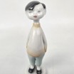 Chłopiec art deco Aur&eacute;l K&aacute;ldor Hollohaza Węgry lata 60te wys.12,5cm