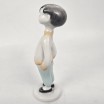 Chłopiec art deco Aur&eacute;l K&aacute;ldor Hollohaza Węgry lata 60te wys.12,5cm