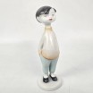 Chłopiec art deco Aur&eacute;l K&aacute;ldor Hollohaza Węgry lata 60te wys.12,5cm