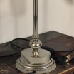 Lampa chromowana L&L Collections Holandia lata 80/90te abażur nowy