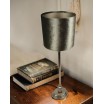 Lampa chromowana L&L Collections Holandia lata 80/90te abażur nowy