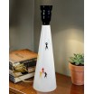 New look lampa stołowa porcelana Hollohaza pikasy lata 60te