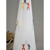 New look lampa stołowa porcelana Hollohaza pikasy lata 60te
