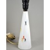 New look lampa stołowa porcelana Hollohaza pikasy lata 60te