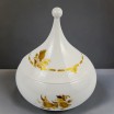 Bomboniera Rosenthal Studio Line Bjorn Wiinblad złoty dekor lata 70te.