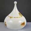 Bomboniera Rosenthal Studio Line Bjorn Wiinblad złoty dekor lata 70te.