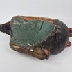 Kogut drewniana rzeźba w rustykalnym klimacie rękodzieło 30/26cm poł XXw 