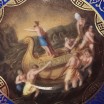 Luksusowa filiżanka z mitologicznymi scenkami Carlsbad 1900/30r 