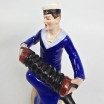 Marynarz z transatlantyku P&O Chusan porcelana Drezno lata 50te
