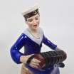 Marynarz z transatlantyku P&O Chusan porcelana Drezno lata 50te