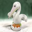 WYPRZEDAŻ Pelikan porcelana Drachse Węgry lata 50/60te