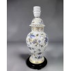 Porcelanowa lampa stołowa typ Ginger jar Limoges Francja lata 60te