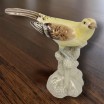 Ptak na gałęzi Royal Dux Czechy połowa XXw 16/13cm