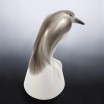 Ptak zimorodek Mid-Century Modern / Art Deco Drasche Węgry poł XXw