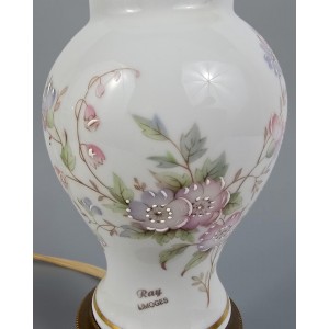 Lampka stołowa Ray Limoges Francja połowa XXw wys.25,5cm