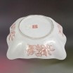 Wyprzedaż Miska, kwadratowa salaterka w stylu Famille Rose, Guangdong lata 70te